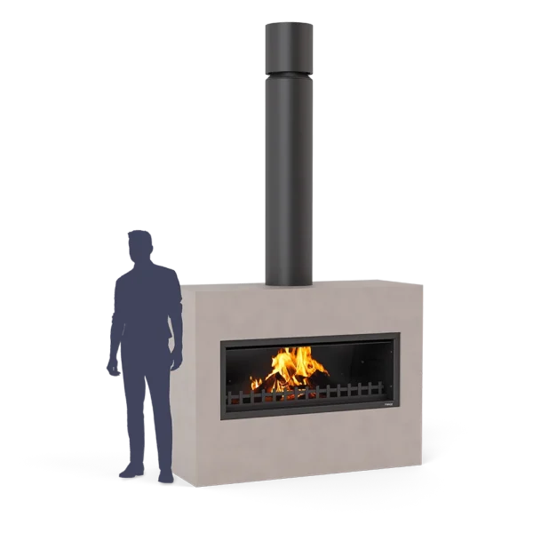 Burton fireplace