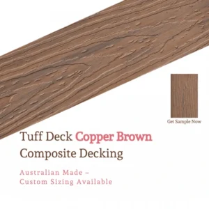 Copper Brown Composite Decking