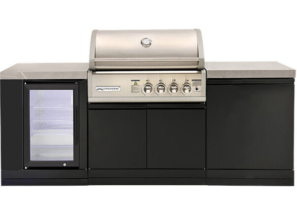 Compact 4 Burner Gas Outdoor Kitchen