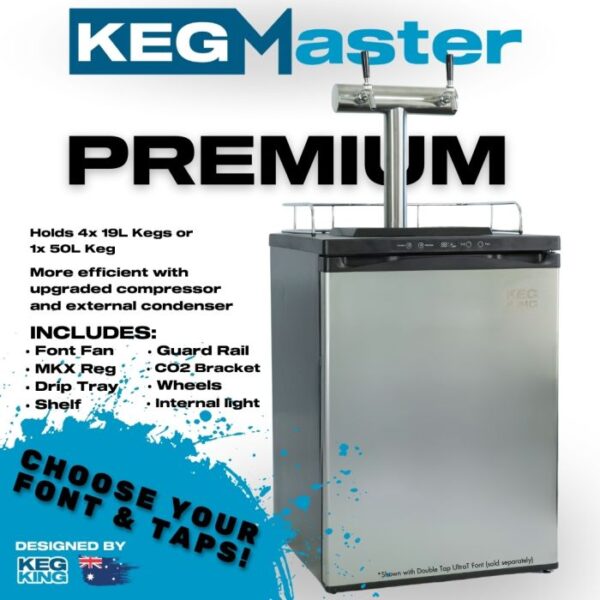 KegMaster Premium Kegerator for Home or Business